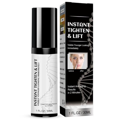 Azonnali lifting szérum bőrre és szemkörnyékre, hialuronsavval és peptidekkel – feszesítő és simító hatású, 30 ml 145969832