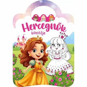 Książeczka do kolorowania z księżniczkami 145975119 - Książka dla dzieci i młodzieży