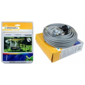 Kültéri vízfüggöny 15 m-es kerti locsoló