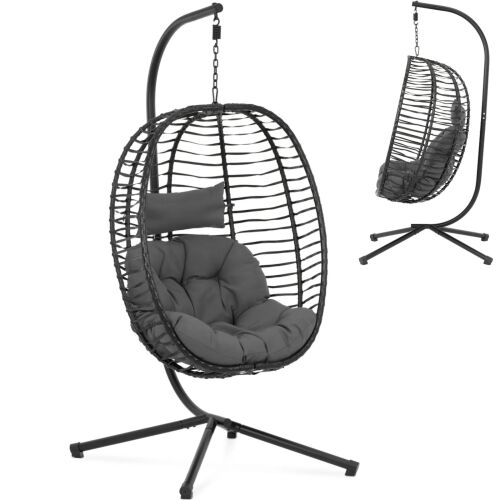 Függőkosáros kerti hintaszék 150 kg-ig 145976382