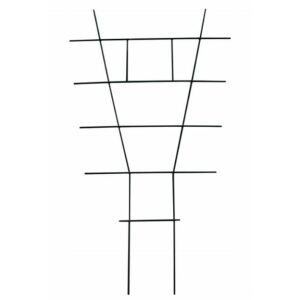 Létratartó cserepes növényekhez 38x24cm Zöld acéldrót