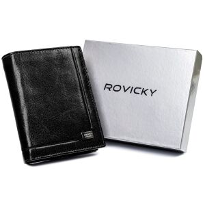 Férfi bőr pénztárca 12831-BAR-6392 fekete 145977035 - Férfi pénztárca