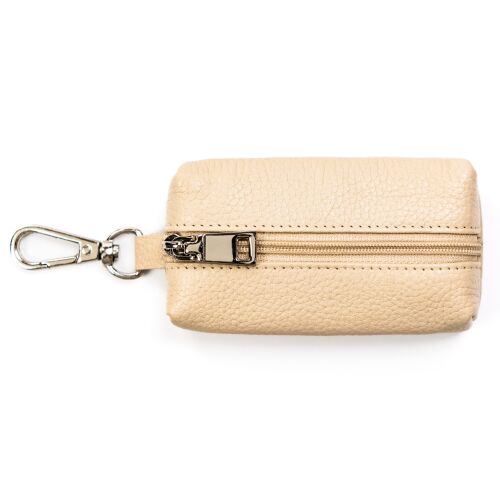 Bőr kulcstartó SKL-001-NDM-5991 bézs