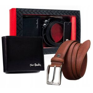 Pierre Cardin férfi bőr pénztárca és öv ajándékszett 145980716 - Férfi pénztárca