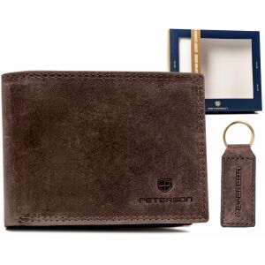 PTN SET-M-N003-CHM-2166 Barna 145978083 - Férfi pénztárca