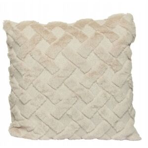 Puha díszpárna, bézs árnyalatok, 43x43 cm 145978107 - Díszpárna