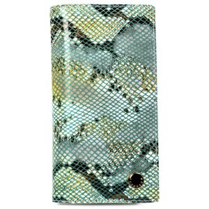 Női bőr pénztárca PTN 421431-SFL-6280 kék