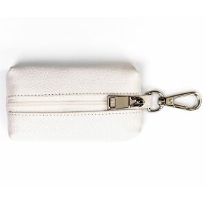 Bőr kulcstartó SKL-011A-NDM-1793 fehér