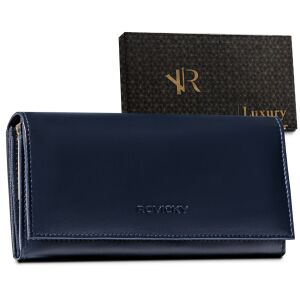 Női bőr pénztárca R-RD-35-GCL sötétkék 145979149 - Női kiegészítő