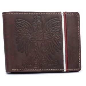 Bőr pénztárca N992A-HP-BL-1253 Rozsdamentes acél 145979278 - Férfi pénztárca