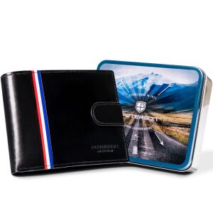 PTN 22305L-VT-A-2398 fekete bőr pénztárca 145979602 - Férfi pénztárca