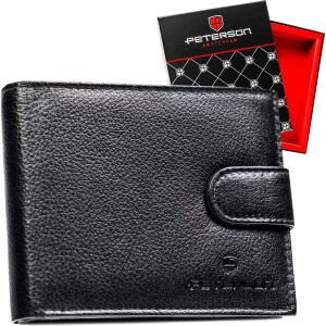 Férfi bőr pénztárca PTN N992L-SPDM-9523 fekete 145980067 - Férfi pénztárca
