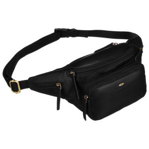 PTN BP001-OPU-4802 fekete bőrtok 145980231 - Övtáska