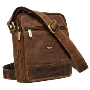 PTN 251-NSH-4888 barna bőr táska