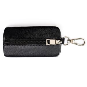 Bőr kulcstartó SKL-011A-NDM-1847 fekete