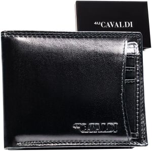 Bőr pénztárca CW1012-LGV-5113 Fekete 145983715 - Férfi pénztárca