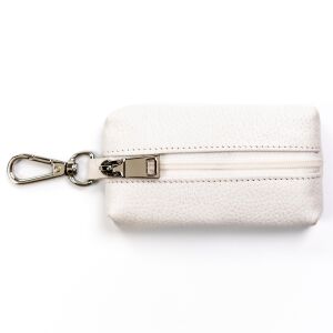 Bőr kulcstartó SKL-001-NDM-6028 fehér