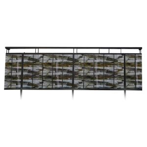 Erkélyvédő szőnyeg 445x75 cm