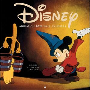 Disney Animation 2026 Wall Calendar 145985501 - Kancelárske doplnky
