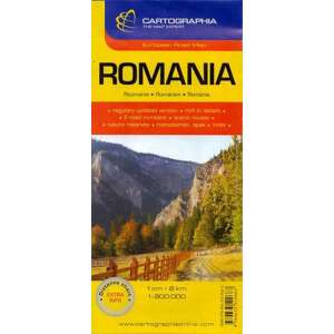 Románia autóstérkép  1:800 000 45488630 