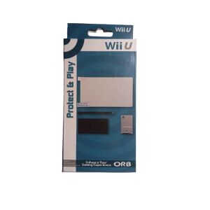 Displayschutzfolie + Mikrofasertuch; für Nintendo Wii U