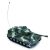 Terepszínű RC tank játék, első nézet