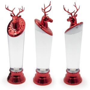 Elemről és USB-ről működtethető szarvas trófea alakú RGB LED hangulatvilágítás (BBV) 146002087 - Dekorációs lámpa