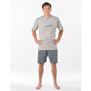 Férfi pizsama Gino többszínű (79190-LxGDxG) XL