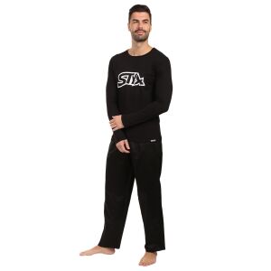Férfi pizsama Styx fekete (PDP960) XXL