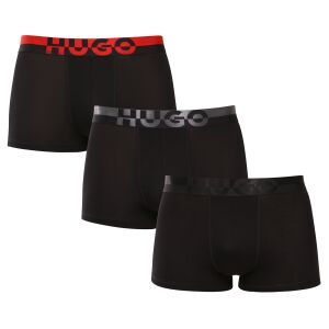 3PACK férfi boxeralsók HUGO fekete (50545667 002) XXL 146006786 - Divat & Öltözködés