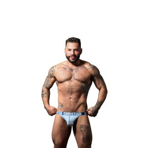 Férfi jocks Andrew Christian kék ALMOST NAKED (93595-PWBL) XL