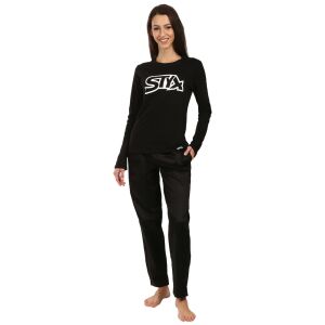 Styx Fekete  női pizsama (PDD960) L 146008349 - Női pizsama