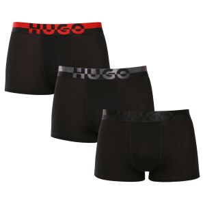 3PACK férfi boxeralsók HUGO fekete (50545667 002) L 146008717 - Divat & Öltözködés