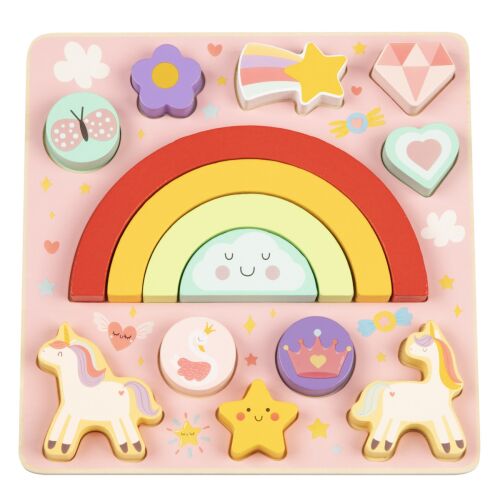 Moni 2IN1 balance puzzle Unicornis szivárvány 146010179