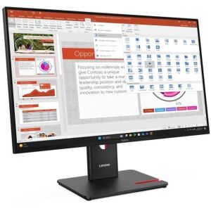Lenovo ThinkVision T27-40 27 hüvelykes Full HD Monitor, szögletes nézet - Monitor