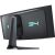Alienware AW3423DW QD-OLED gamer monitor, hátsó nézet