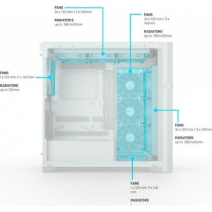 VK02 Lite White (weiß) (VK-CASE02LITEW) 146011491 - Számítógépház