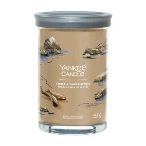 Yankee Candle Signature Amber & Sandalwood Tumbler Illatgyertya 567g (1630050E)