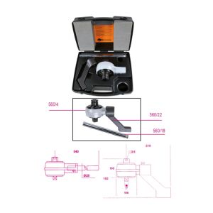 560/4 Nyomatéksokszorozó Áttétel 5:1 Kitámasztó karral 146017602 - Nyomatékkulcs
