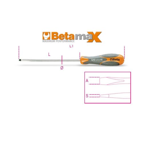 Beta 1290 6,5x100 Phillips csavarhúzó diagram - Barkács és DIY