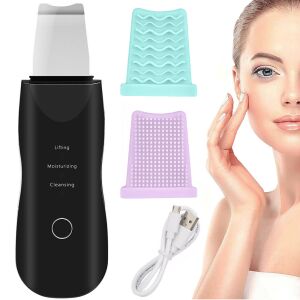 Dispozitiv de curățare facială ultrasonică fără fir pentru peeling cavitational 146020009 - Scaune de salon, Set de unghii, Dispozitiv de îngrijire facială și Polizor de unghii