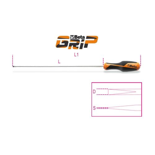 1264L 3x300 Csavarhúzó hernyócsavarokhoz, hosszú penge 146022572