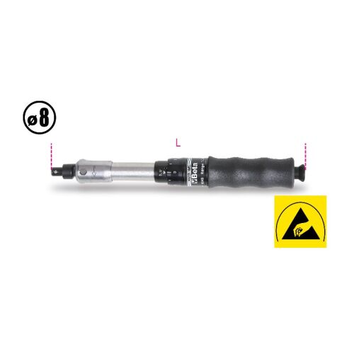 604B/10 Önkioldó nyomatékkulcs jobb- és bal forgásirányú pontosság: ± 6% 146026237