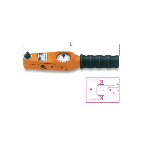 590 Mérőtárcsás nyomatékkulcs Jobbos és balos Pontosság: ±4% 1/4" 146028152