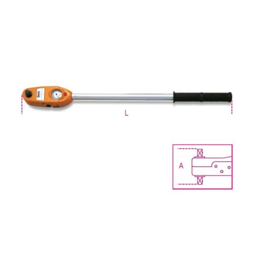 596/40SL Mérőtárcsás nyomatékkulcs Jobbos és balos Pontosság: ±4% 3/4" 146028421
