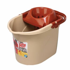 Elif Plastik Felmosóvödör csavaróval 13L Bézs 146028458 - Vödör