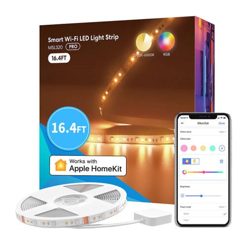 Pametna WiFi LED traka s RGBWW Meross MSL320 (5 metara) HomeKit 146029542