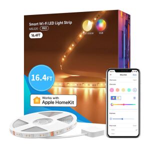 Умна Wi-Fi LED лента с RGBWW Meross MSL320 (5 метра) HomeKit 146029542 - Лампи и осветление