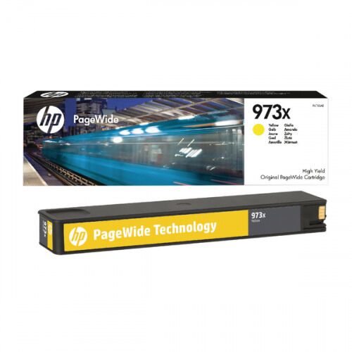 HP 973X - Hojtydende - žuta - original 146029604