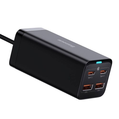 Ładowarka Baseus GaN3 2x USB-C / 2x USB / 100 W 146029729